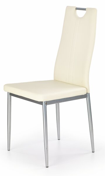 Jídelní židle Amset (krémová). 796098