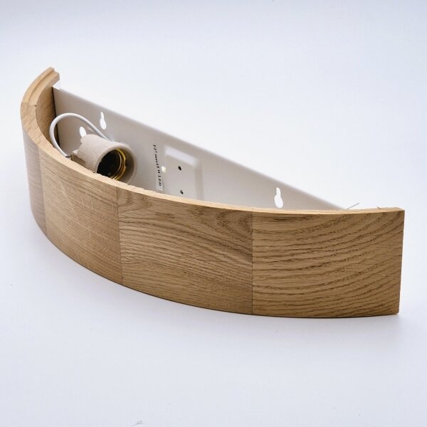 Nástěnné svítidlo OAK 1xE27/60W/230V dub