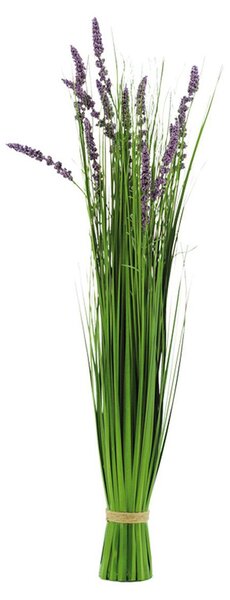 Tutumi, umělá dekorativní levandulová tráva 70cm 222290, fialová-zelená, OGR-06660