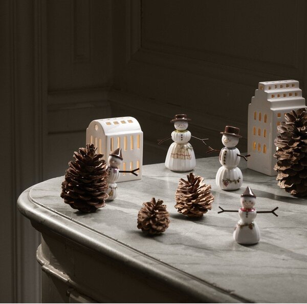 Porcelánová vánoční figurka (výška 9 cm) Hammershøi Snowwife – Kähler Design