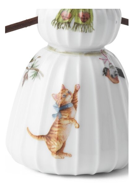 Porcelánová vánoční figurka (výška 9 cm) Hammershøi Snowwife – Kähler Design