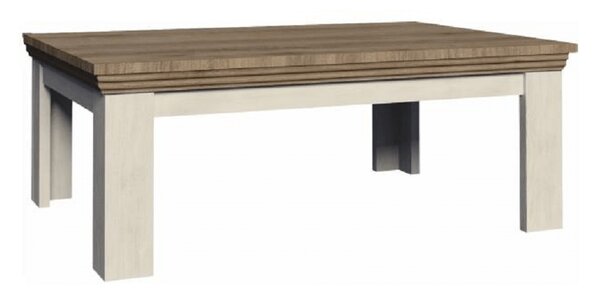 Konferenční stolek velký nordická bílá borovice ROYAL LN2