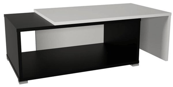 Víceúčelový konferenční stolek v nestárnoucí černobílé kombinaci TK196