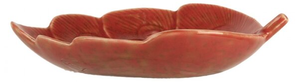 Červená dekorační miska artyčok Bambi XI – 16x12x3 cm