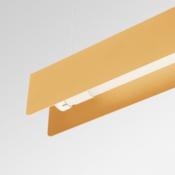 Sollux SL.1396 - LED Lustr na lanku SPARK 1xG13/8,5W/230V zlatá