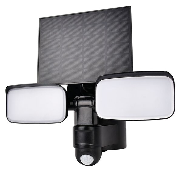 SOLIGHT LED solární osvětlení se senzorem 9W 850lm 4000K Li-Ion IP54