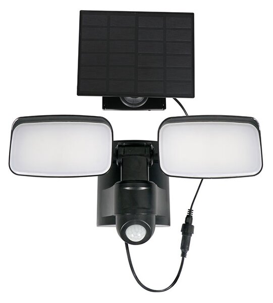 SOLIGHT LED solární osvětlení se senzorem 9W 850lm 4000K Li-Ion IP54