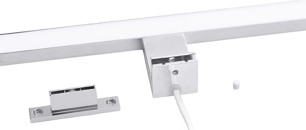 SOLIGHT LED koupelnové osvětlení nad zrcadlo 3v1 7W 455lm 4000K IP44 40cm chrom
