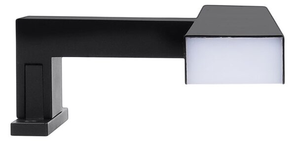 SOLIGHT LED koupelnové osvětlení nad zrcadlo 3v1 7W 455lm 4000K IP44 40cm černá