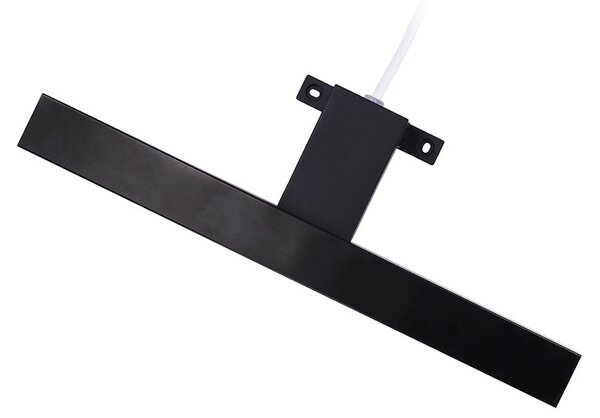 SOLIGHT LED koupelnové osvětlení nad zrcadlo 3v1 7W 455lm 4000K IP44 40cm černá