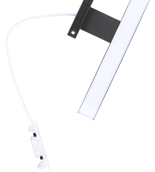 SOLIGHT LED koupelnové osvětlení nad zrcadlo 3v1 12W 780lm 4000K IP44 60cm černá