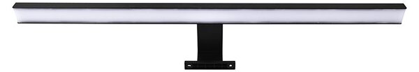 SOLIGHT LED koupelnové osvětlení nad zrcadlo 3v1 12W 780lm 4000K IP44 60cm černá