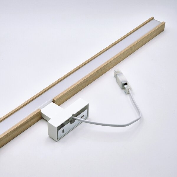 Brilagi-LED Koupelnové osvětlení zrcadla WOODY MIRROR LED/15W/230V IP44 dub/bílá