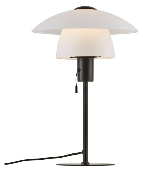 NORDLUX stolní lampa Verona 15W E27 černá opál 2010875001