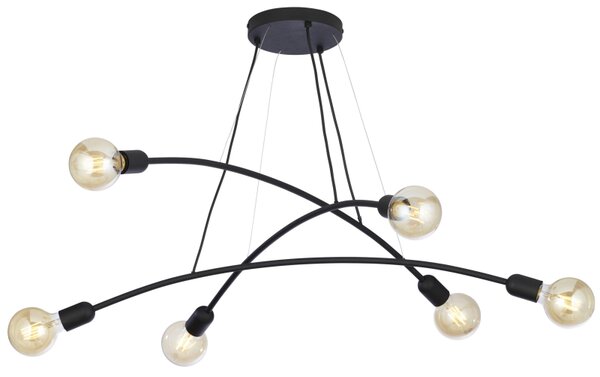 TK Lighting Přisazené lustry 2726 HELIX černá