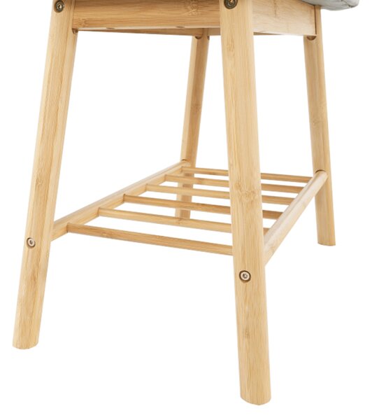 KONDELA Lavice, přírodní/šedá, LAVIDA TYP 1