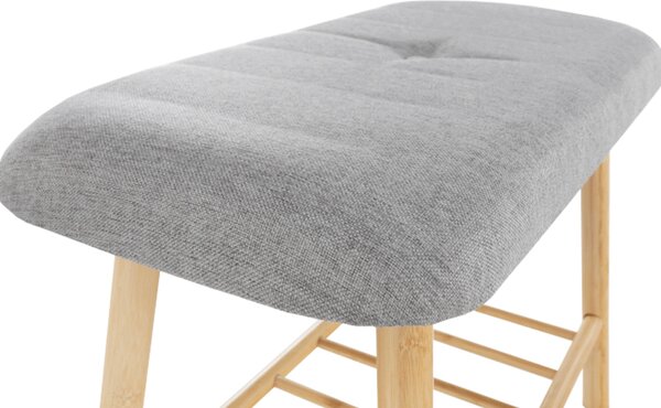 KONDELA Lavice, přírodní/šedá, LAVIDA TYP 1