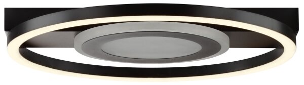 Brilliant -LED RGBW Stm stropsvítidlo MAUREEN LED/20W/230V 3000-6500K černá+ DO