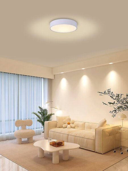Immax NEO RONDATE SLIM Smart stropní svítidlo 40 x 7cm 28W bílé Zigbee 3.0