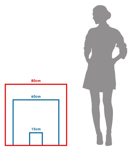 Immax NEO CANTO SLIM Smart závěsné svítidlo 80x80x7cm 60W černé Zigbee 3.0