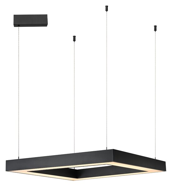 Immax NEO CANTO SLIM Smart závěsné svítidlo 80x80x7cm 60W černé Zigbee 3.0