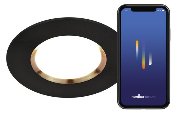 NORDLUX vestavné svítidlo Dorado Smart Light 1-Kit 4,7W LED černá 2015650103