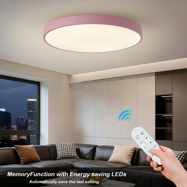 Brilagi-LED Stm svítidlo POOL SMART LED/128W/230V 100 cm Wi-Fi Tuya+DO růžová