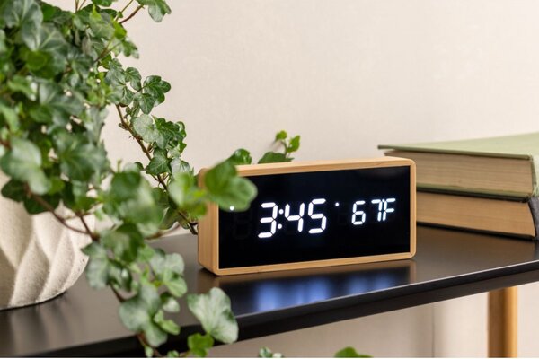 Designový LED budík - hodiny 5724 Karlsson 15cm