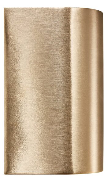 NORDLUX venkovní nástěnné svítidlo Canto Maxi 2 2x28W GU10 mosaz čirá 49721035