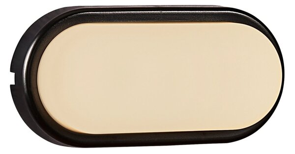 NORDLUX Cuba Outdoor Energy Oval venkovní nástěnné svítidlo černá 2019181003