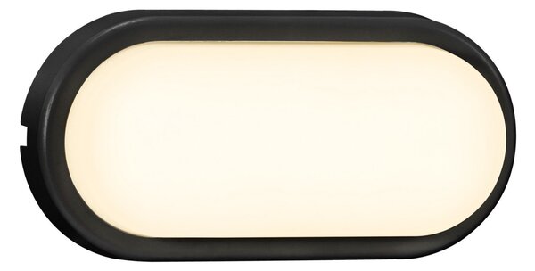 NORDLUX Cuba Outdoor Energy Oval venkovní nástěnné svítidlo černá 2019181003