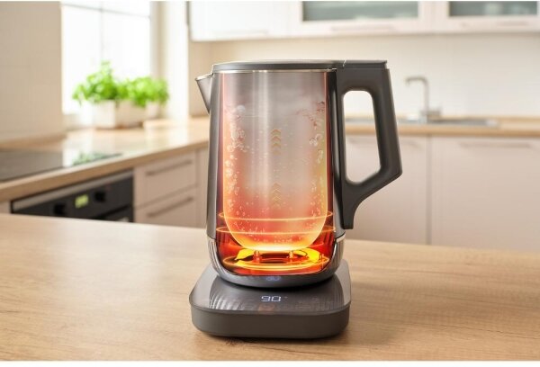 Sencor - Rychlovarná konvice s termoregulací 1,7 l 1800W/230V nerez