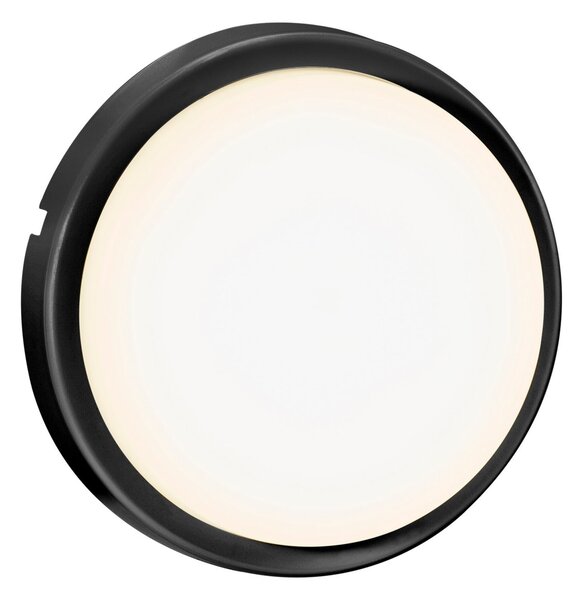 NORDLUX Cuba Outdoor Energy Round venkovní nástěnné svítidlo černá 2019161003