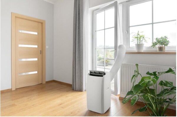 Sencor - Chytrá mobilní klimatizace 5v1 733W/230V 9000 BTU Wi-Fi bílá + DO