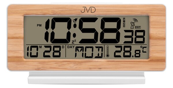 JVD Rádiem řízený digitální multifunkční budík JVD RB3523.3 s teploměrem