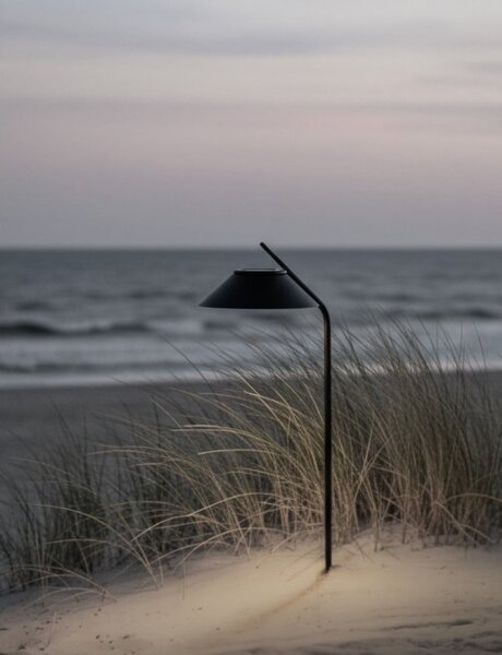 Stelton 626 Solární lampa Vinkel LED, černá