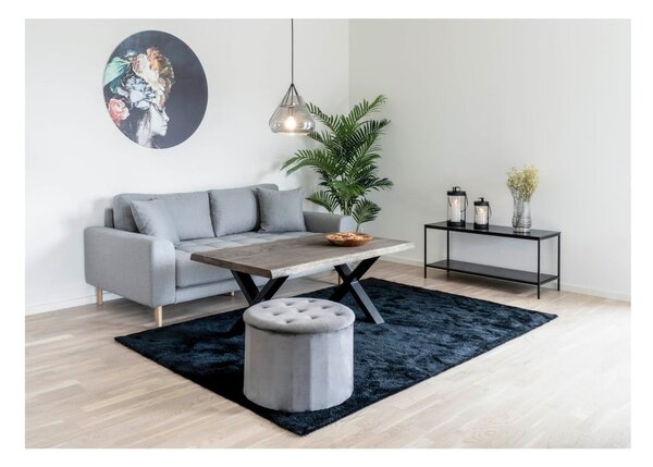 Černý TV stolek 36x45 cm Vita - House Nordic