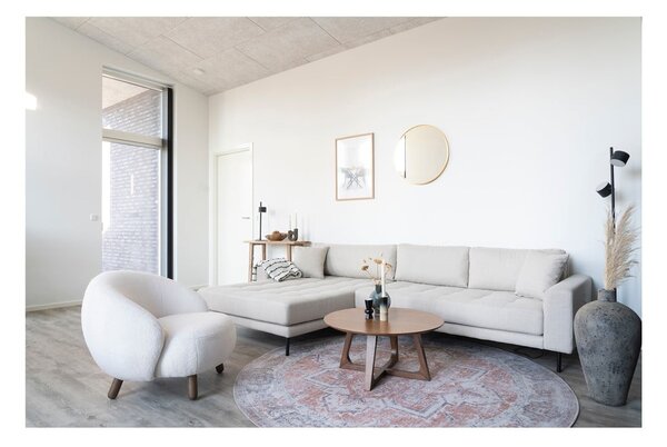 Modro oranžový kulatý koberec ø 200 cm Havana - House Nordic