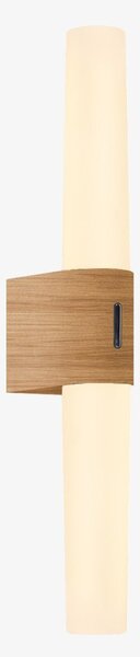 NORDLUX Helva Double Basic nástěnné svítidlo dřevěná fólie 2015311004