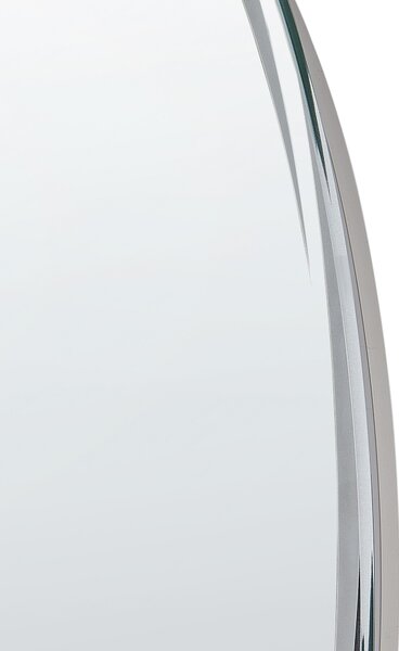 LED koupelnové zrcadlo TANAY 60 cm 60 cm s reproduktorem Bluetooth Stříbrná