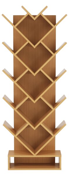 KONDELA Regál, dub, VEVEY
