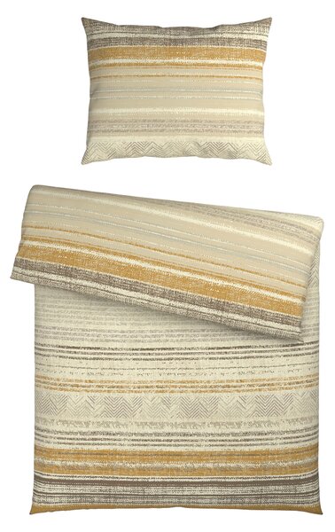 POVLEČENÍ, flanel, béžová, 140/200 cm Esposa - Povlečení