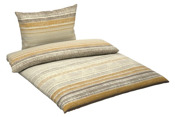 POVLEČENÍ, flanel, béžová, 140/200 cm Esposa - Povlečení