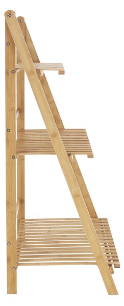 KONDELA Skládací regál, bambus, Nepel TYP 1 + dárek