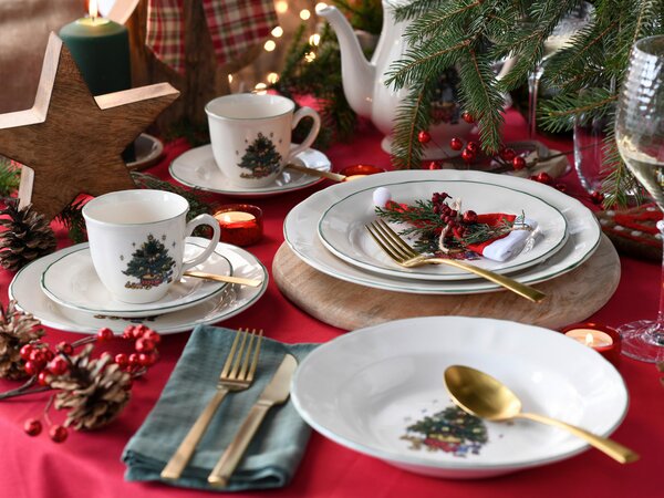 KOMBINOVANÁ SOUPRAVA Tannenbaum bunt 30dílné Creatable - Sady nádobí kombinované, Online Only