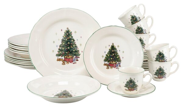 KOMBINOVANÁ SOUPRAVA Tannenbaum bunt 30dílné Creatable - Sady nádobí kombinované, Online Only