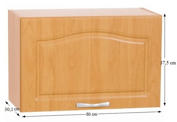 KONDELA Kuchyňská skříňka, olše, LORA MDF NEW KLASIK W50OK