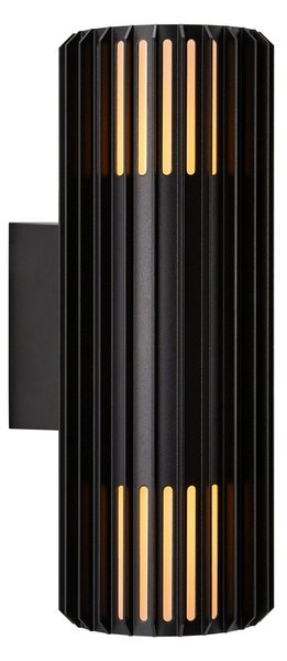 NORDLUX Aludra Double venkovní nástěnné svítidlo černá 2418121203
