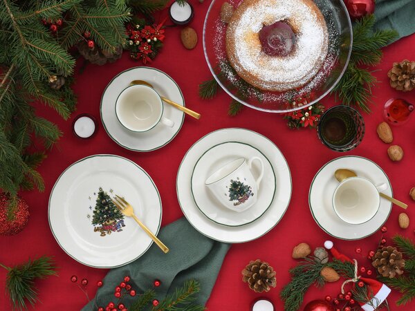 KÁVOVÁ SOUPRAVA Tannenbaum bunt 18dílné Creatable - Kávové servisy, Online Only
