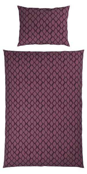 OBOUSTRANNÉ POVLEČENÍ, satén, purpurová, 140/200 cm Dieter Knoll - Povlečení